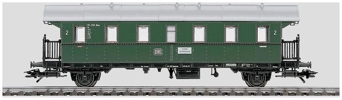 Produktbild Märklin 4314 - H0 - Personenwagen - Donnerbüchse Einheitswagen 2. Klasse DB 2 von 2