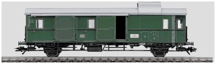 Produktbild Märklin 4315 - H0 - Personenwagen Donnerbüchse Gepäckwagen DB 2 von 2