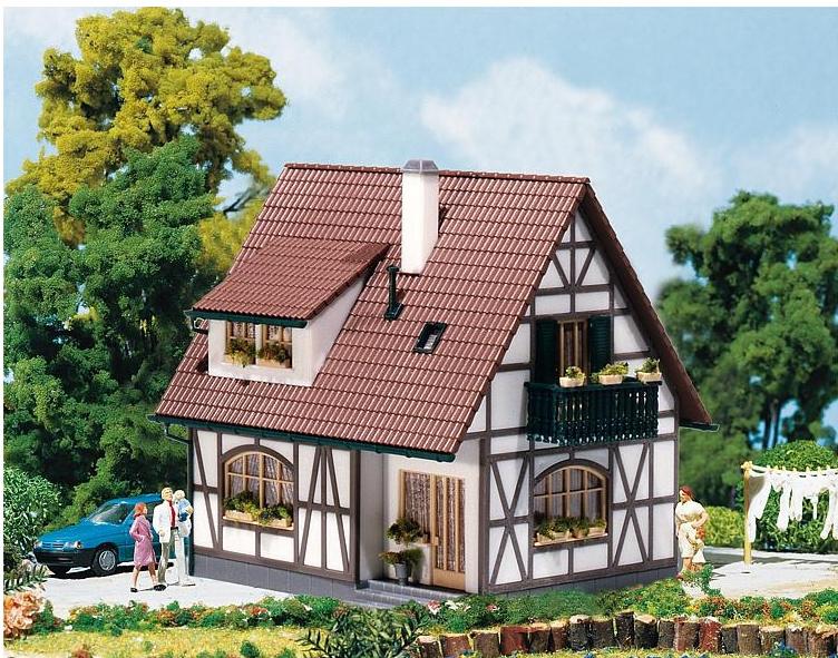 Produktbild Faller 130257 - H0 - Einfamilienhaus mit Fachwerk 4 von 6