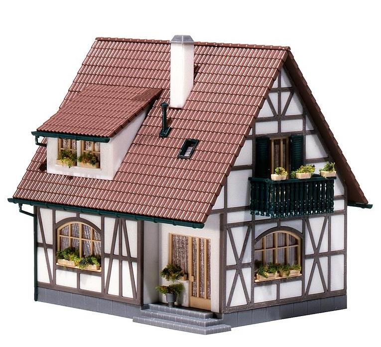 Produktbild Faller 130257 - H0 - Einfamilienhaus mit Fachwerk 5 von 6