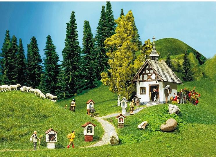 Produktbild Faller 130235 - H0 - Kapelle mit Wegkreuz 3 von 3