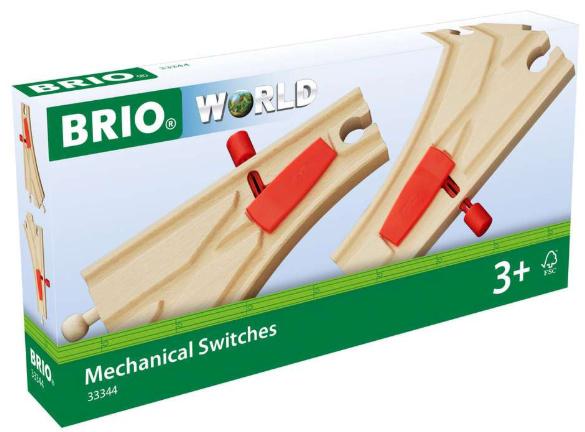 BRIO Bahn - Mechanisches Weichenpaar