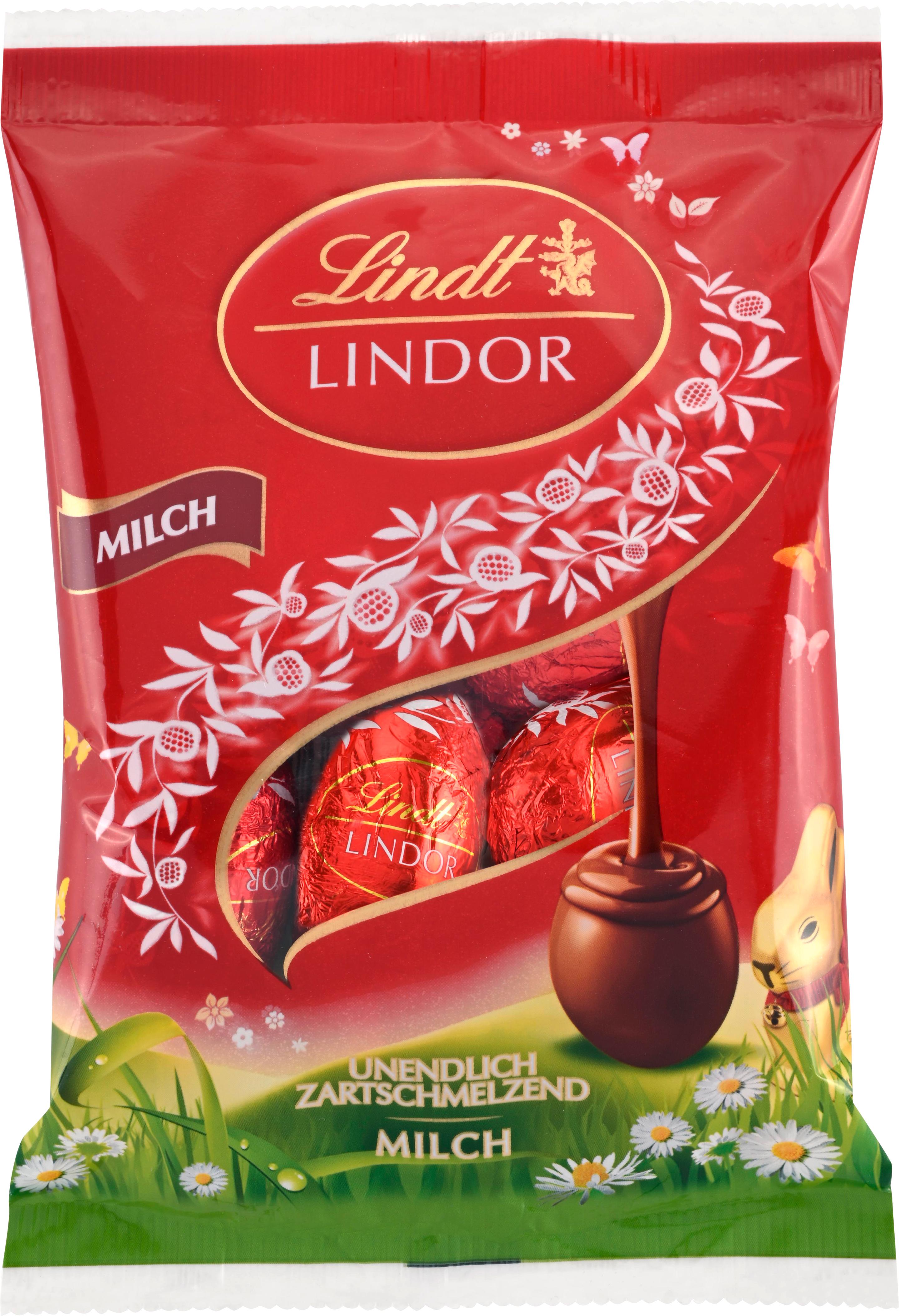 Lindt Lindor Eier Beutel Milch