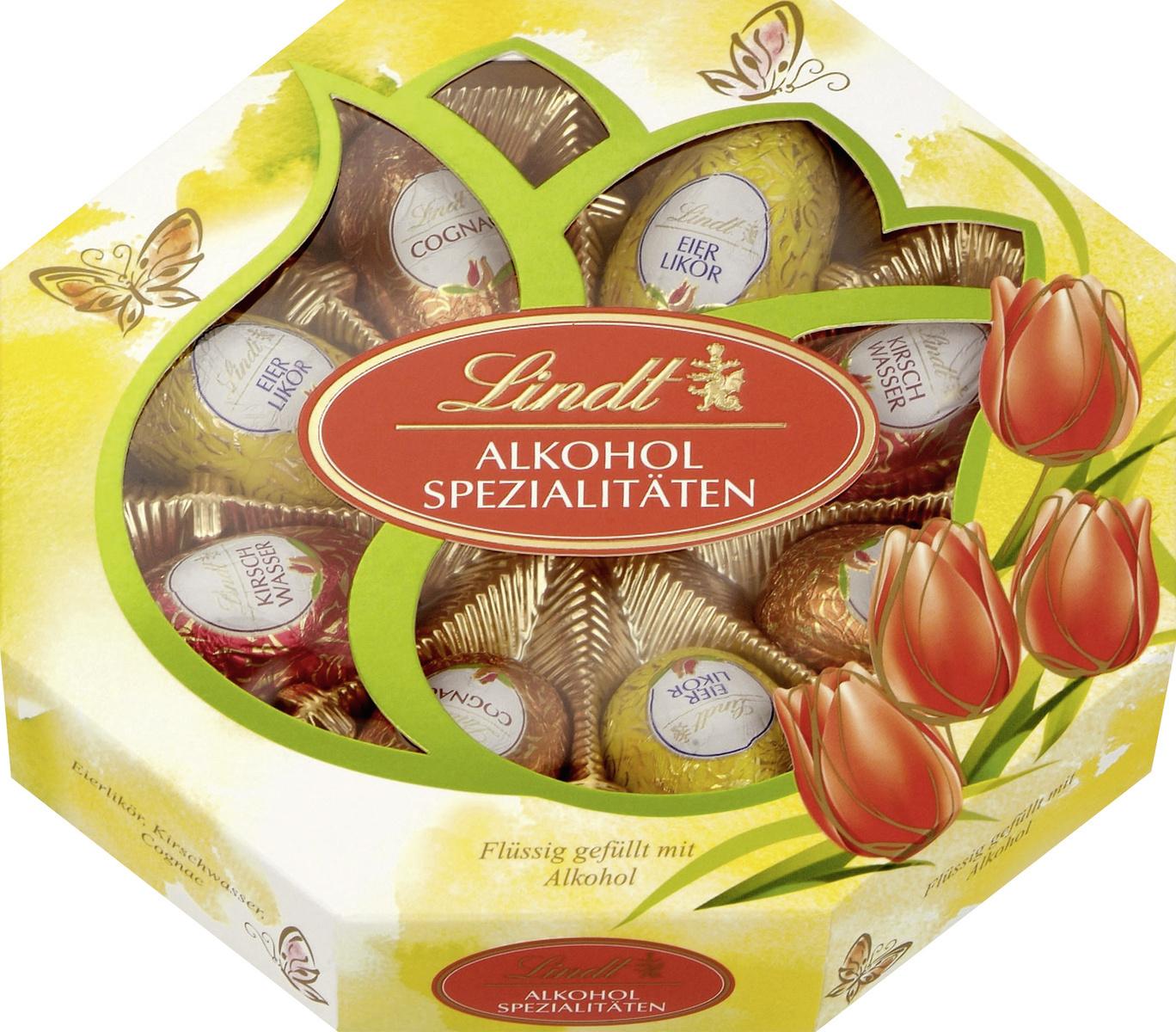 Lindt Oster Pralinen Alkohol Spezialitäten