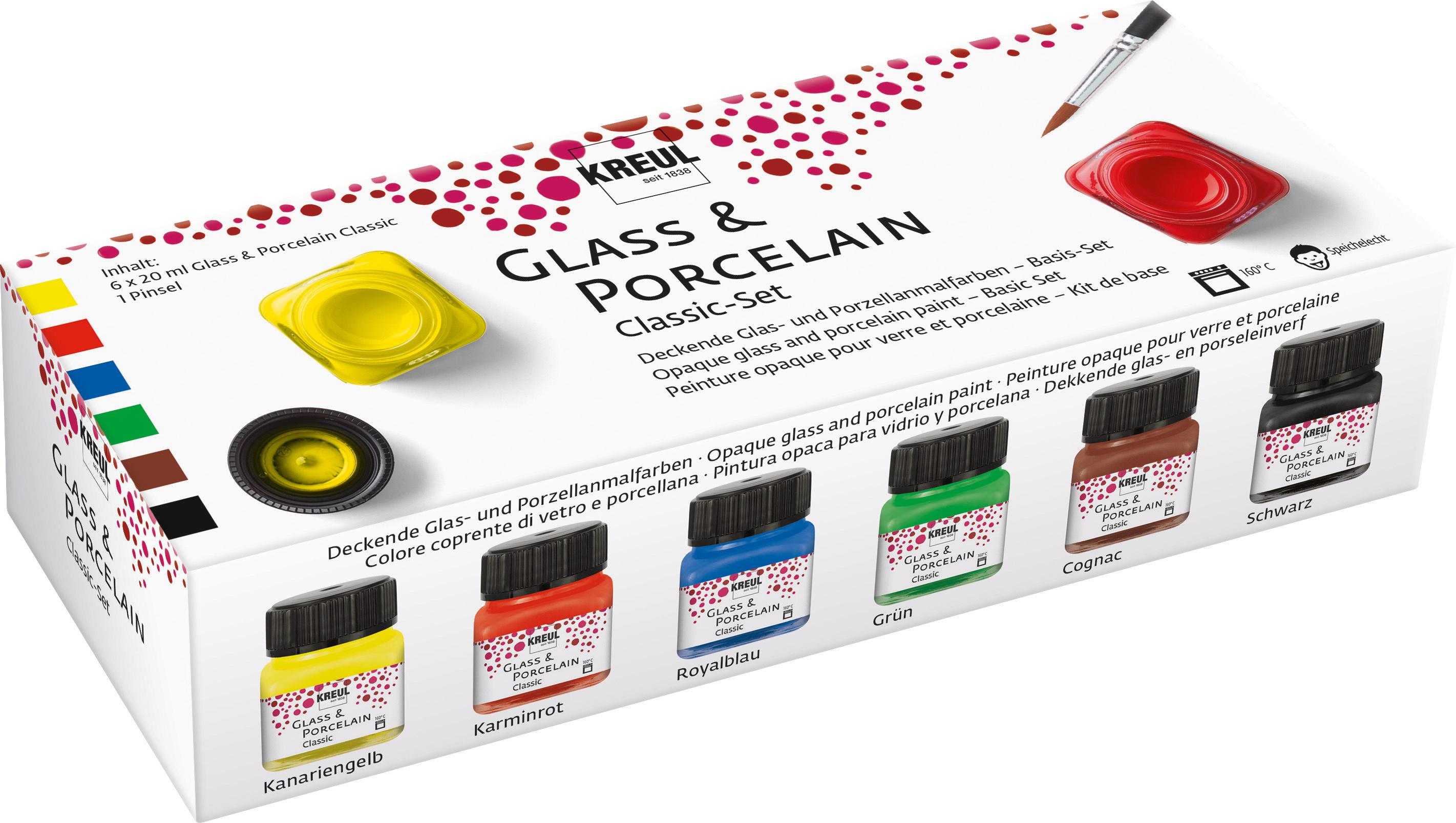 KREUL Glas&Porzellan Classic Set