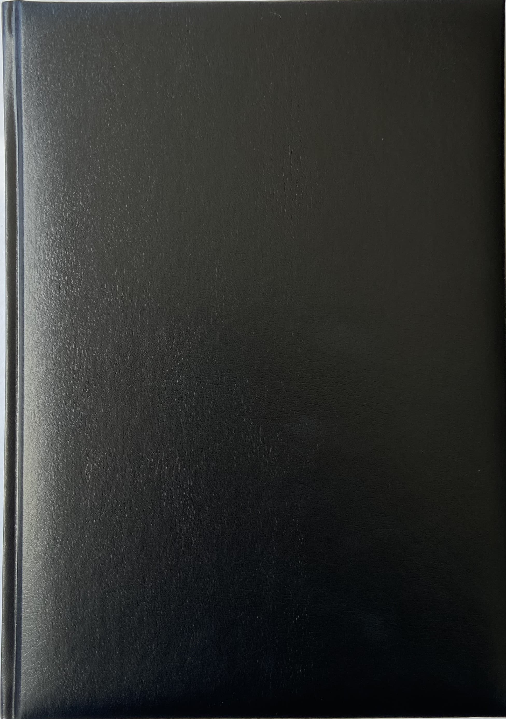 Wochen-Kalender-Buch Manager A5 2026 Schwarz 1 Woche/2 Seiten