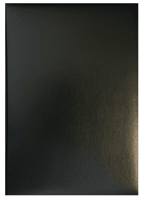 KALENDER-BUCH 2027 21x26cm Wochentimer Schwarz
