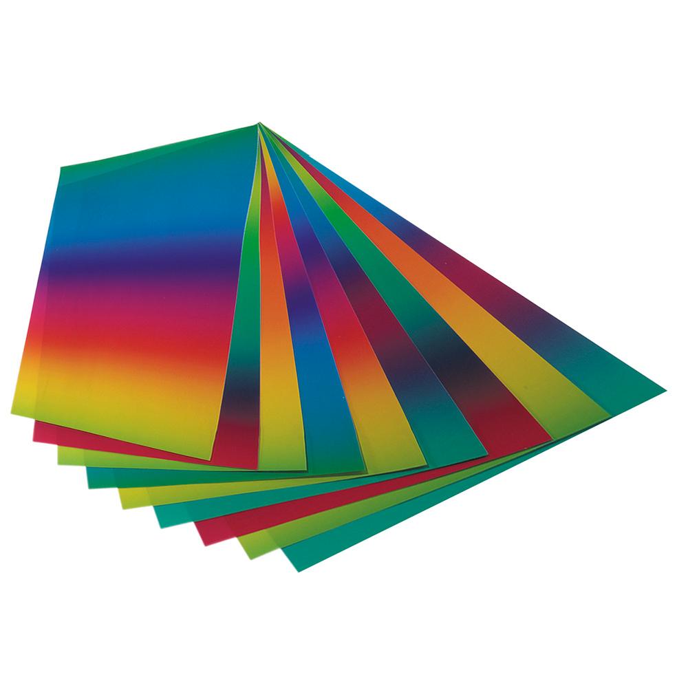 Produktbild folia Regenbogenpapiermappe 22 x 32 cm 10 Bogen 2 von 2