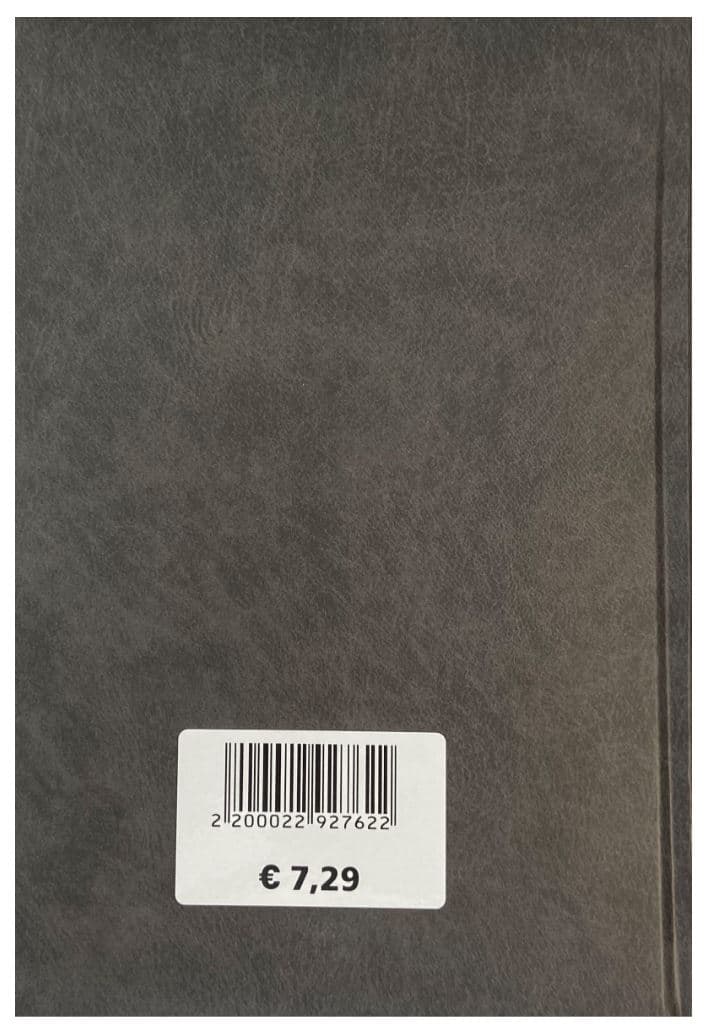 KALENDER-BUCH Juli 2026-Dezember 2027 Schwarz 592 Seiten