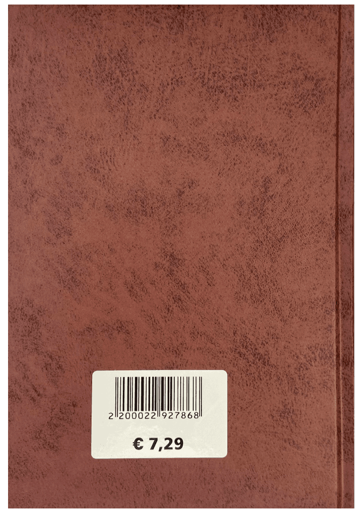KALENDER-BUCH Juli 2026-Dezember 2027 Blau 592 Seiten