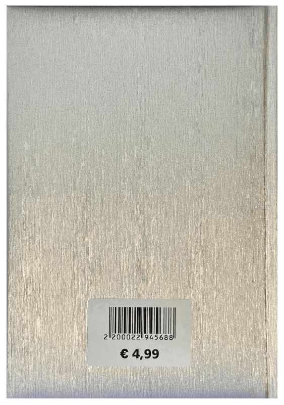 KALENDER-BUCH 2027 A5 Chef Miradur Silber 1 Tag 1 Seite