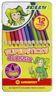 JOLLY Sechskant-Buntstifte Supersticks Classic 12er
