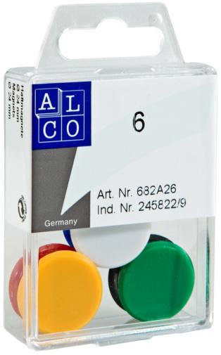 ALCO Magnete 24mm 6 Stck
