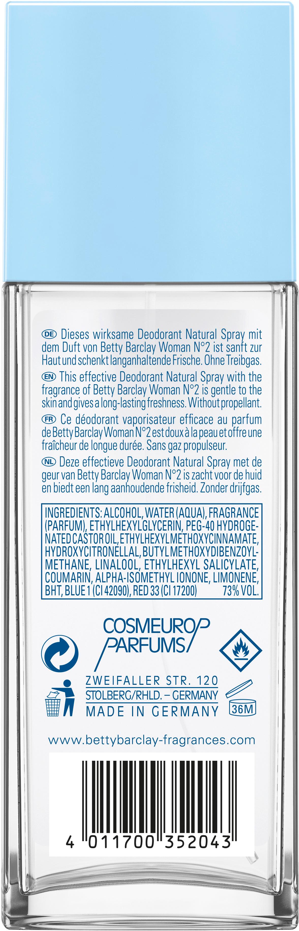 Produktbild BETTY BARCLAY Woman No.2 Deospray 2 von 3