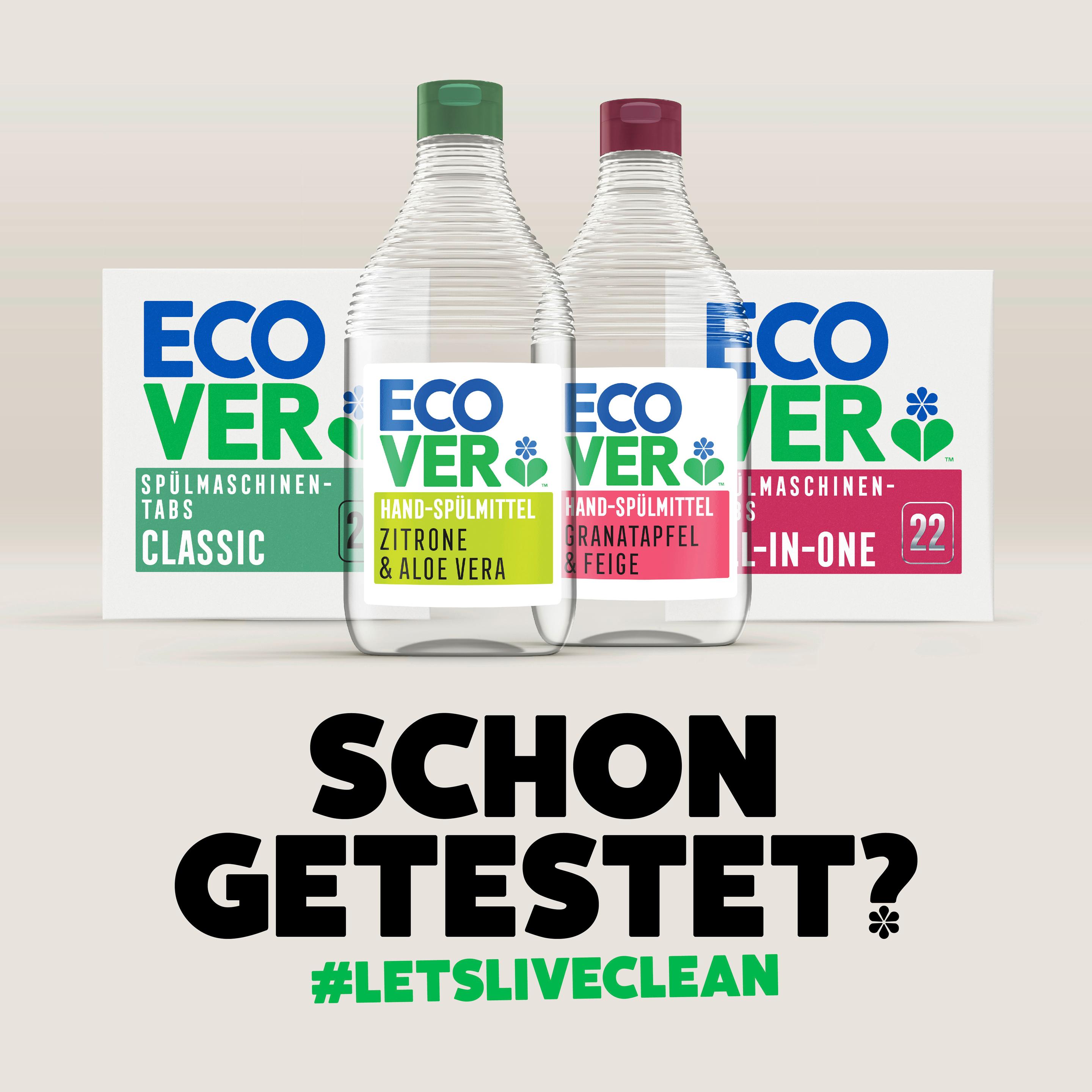 Produktbild Ecover Geschirrspülmittel Granatapfel&Feige 3 von 7