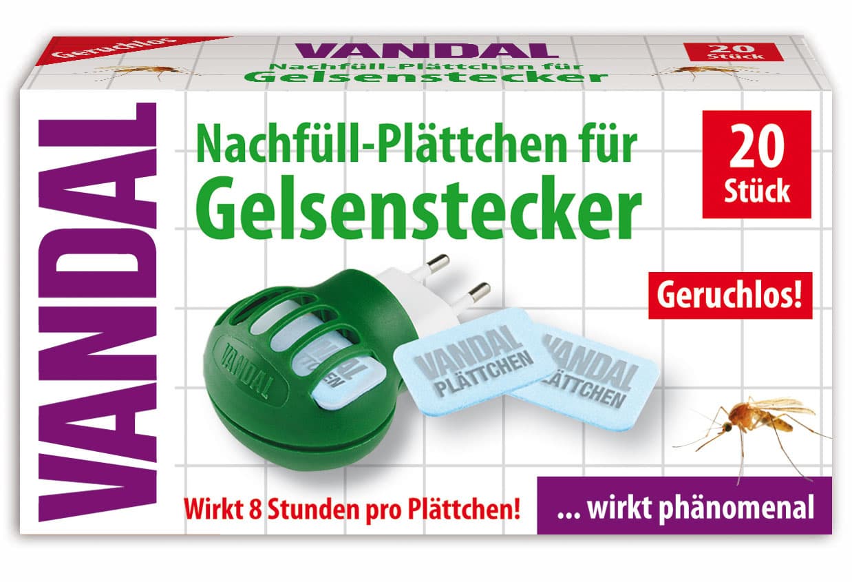 Vandal Gelsenstecker Nachfüllplättchen