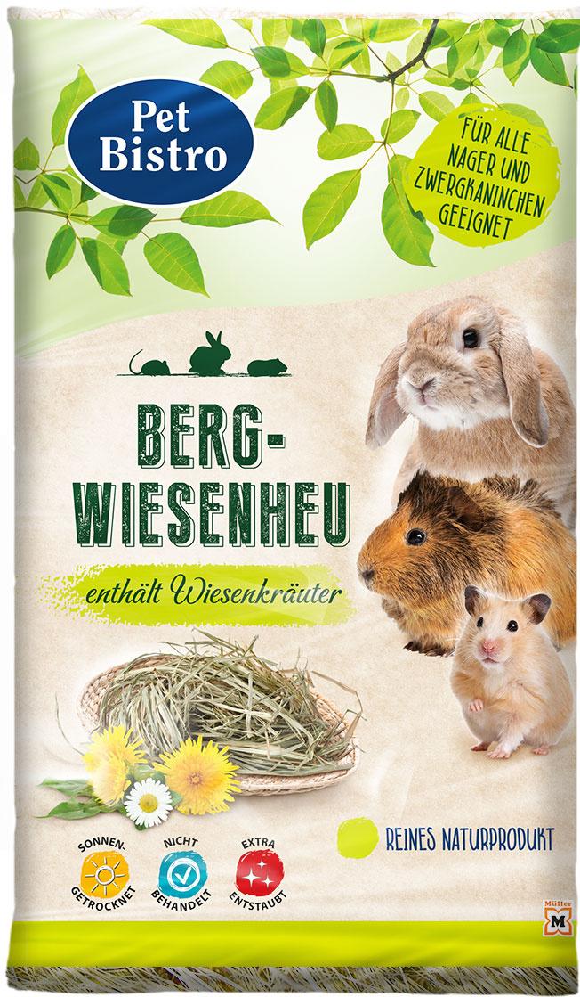 Pet Bistro Nager Bergwiesenheu 1kg