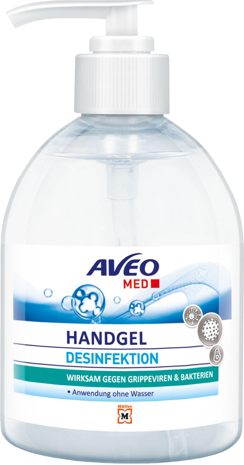 AVEO MED Handgel Desinfektion