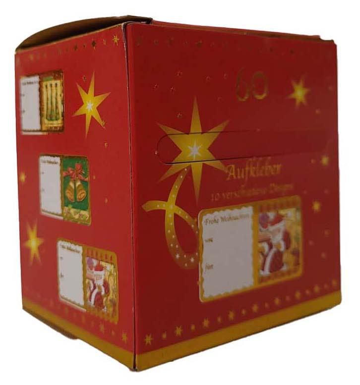 Produktbild XMAS Geschenketiketten Spenderbox 5 von 6