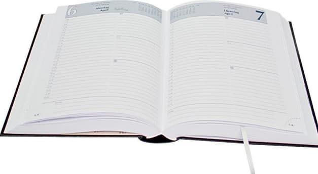 Produktbild Kalender-Buch A5 Juli 2024 - Dezember 2025 grün 2 von 2