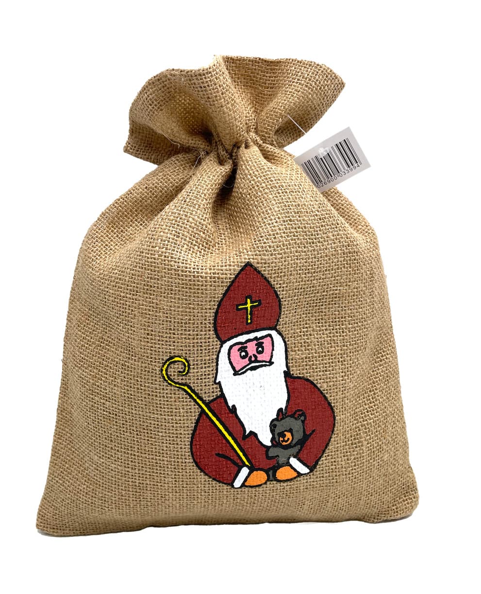Jutesack Nikolo 37x26 cm