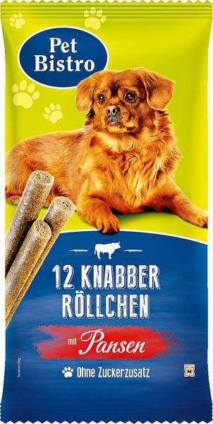 Pet Bistro Hundesnack Knabberröllchen mit Pansen