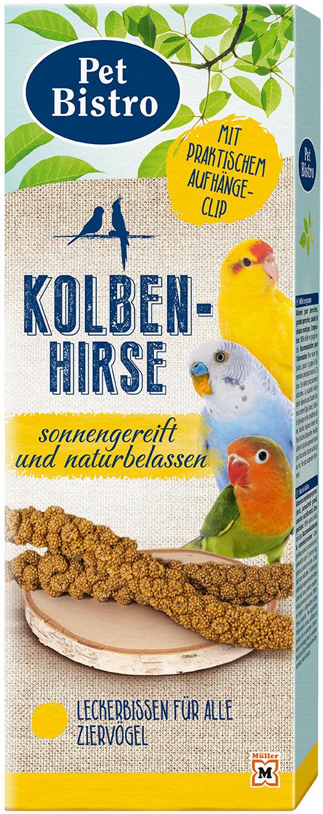 Pet Bistro Kolbenhirse für Ziervögel