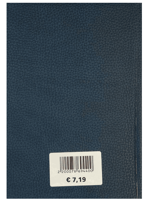 KALENDER-BUCH 2027  A5 Bicolor Onda Blau/Blau
