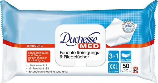 Duchesse MED feuchte Reinigungs-&Pflegetücher