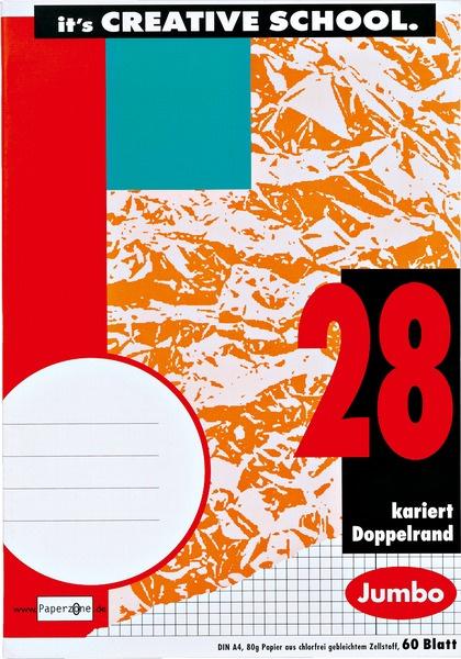 Produktbild PAPERZONE Heft A4 Lineatur 28 60 Blatt 2 von 2