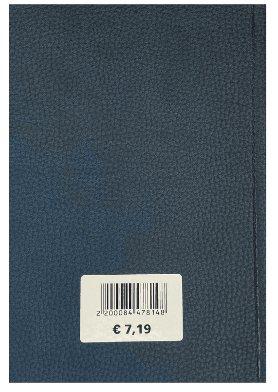 KALENDER-BUCH 2027  A5 Bicolor Onda Blau/Orange