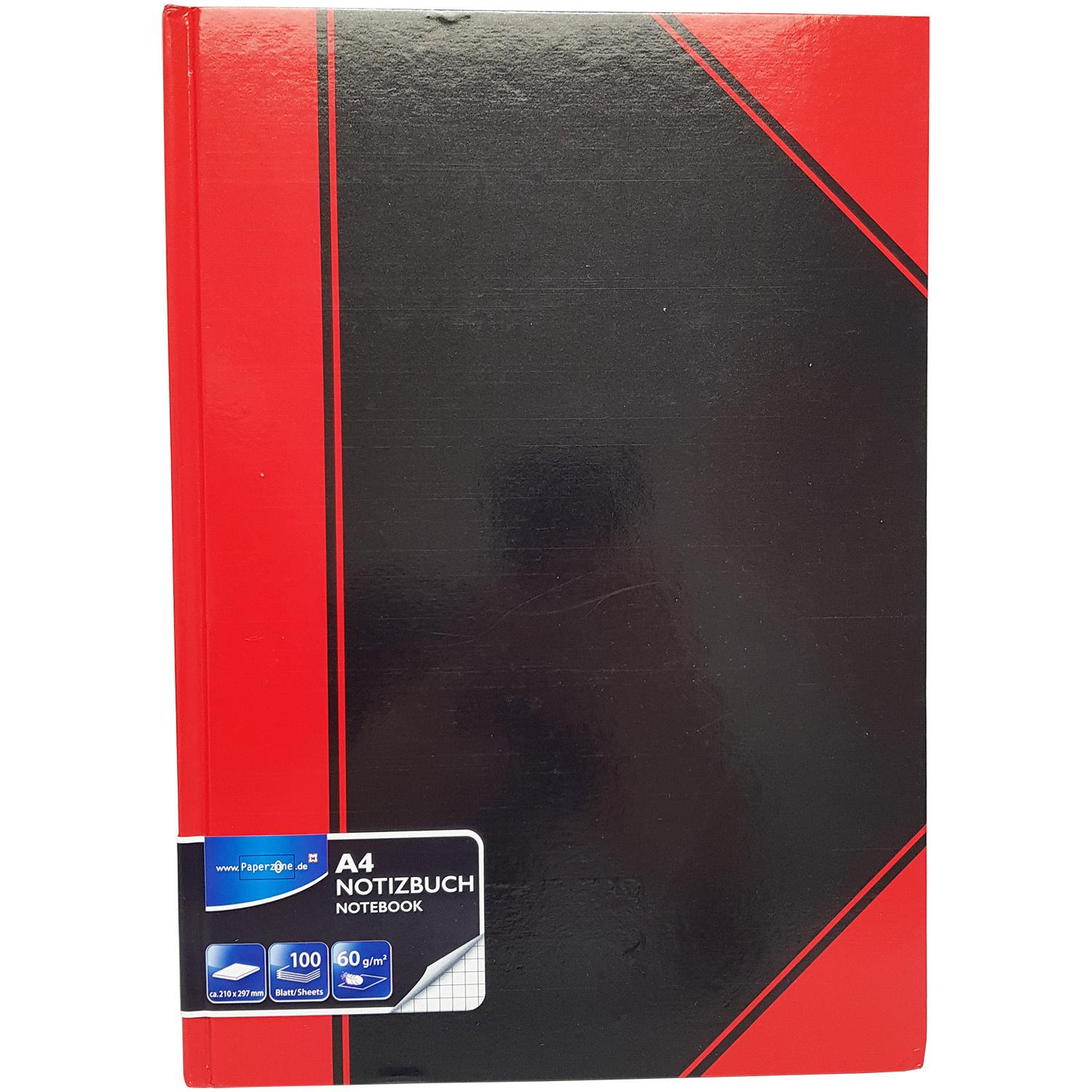 PAPERZONE Notizbuch A4 kariert