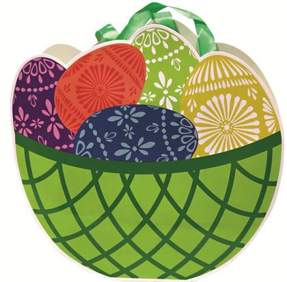 Geschenktüte Osterkorb