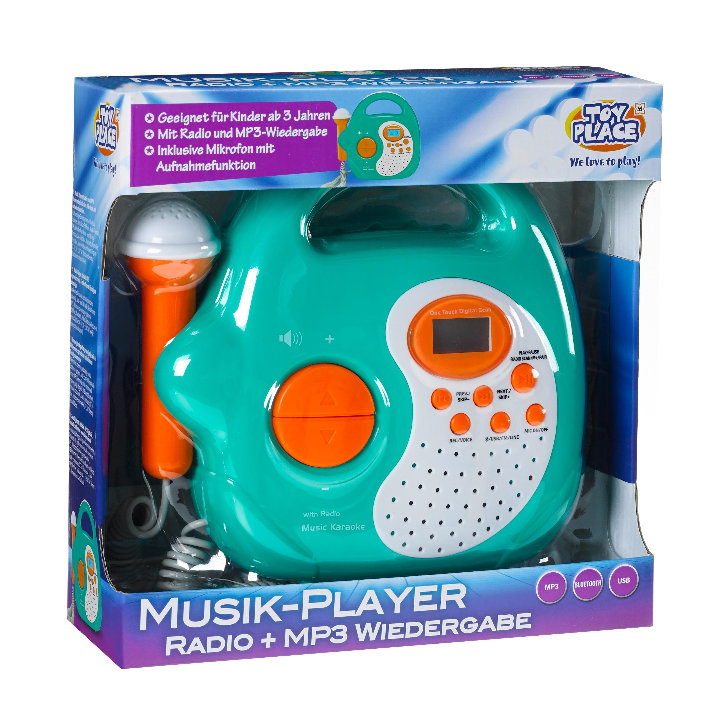 Produktbild Müller - Toy Place -  Musik-Player, Radio und MP3-Wiedergabe mit Mikrofon 2 von 2