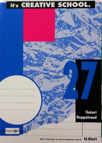 PAPERZONE Heft A5 Lineatur 27 16 Blatt