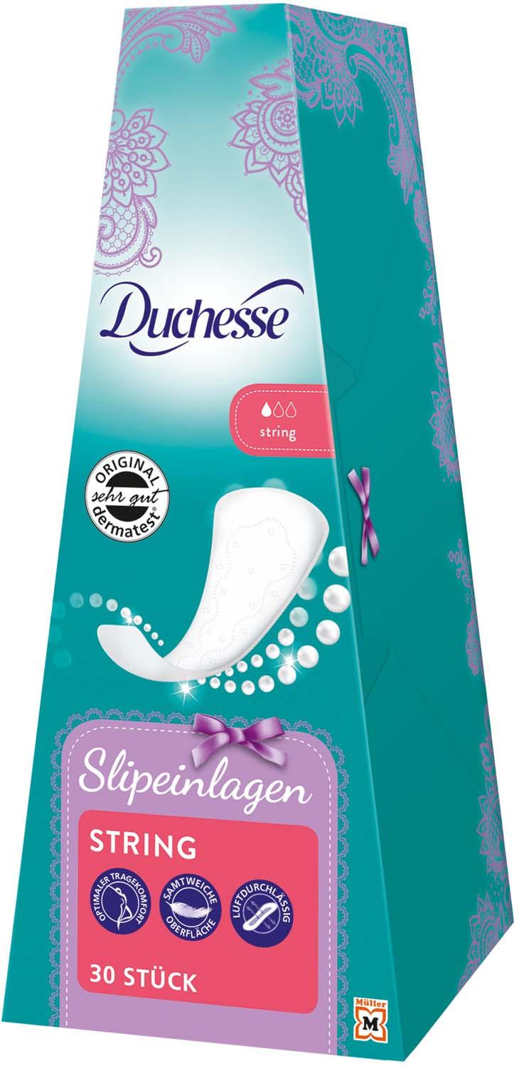 Duchesse Slipeinlagen String, 30 Stück