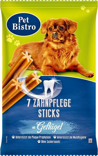 Pet Bistro Hundesnack Zahnpflege Sticks mit Geflügel