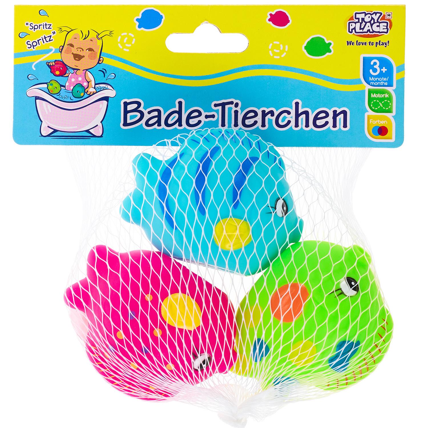 Müller - Toy Place - Bade-Tierchen, 3 Sück im Set, sortiert