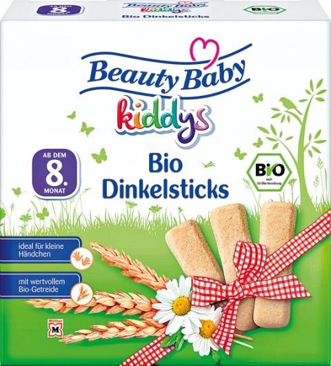 Beauty Baby Kiddys Bio Dinkelsticks