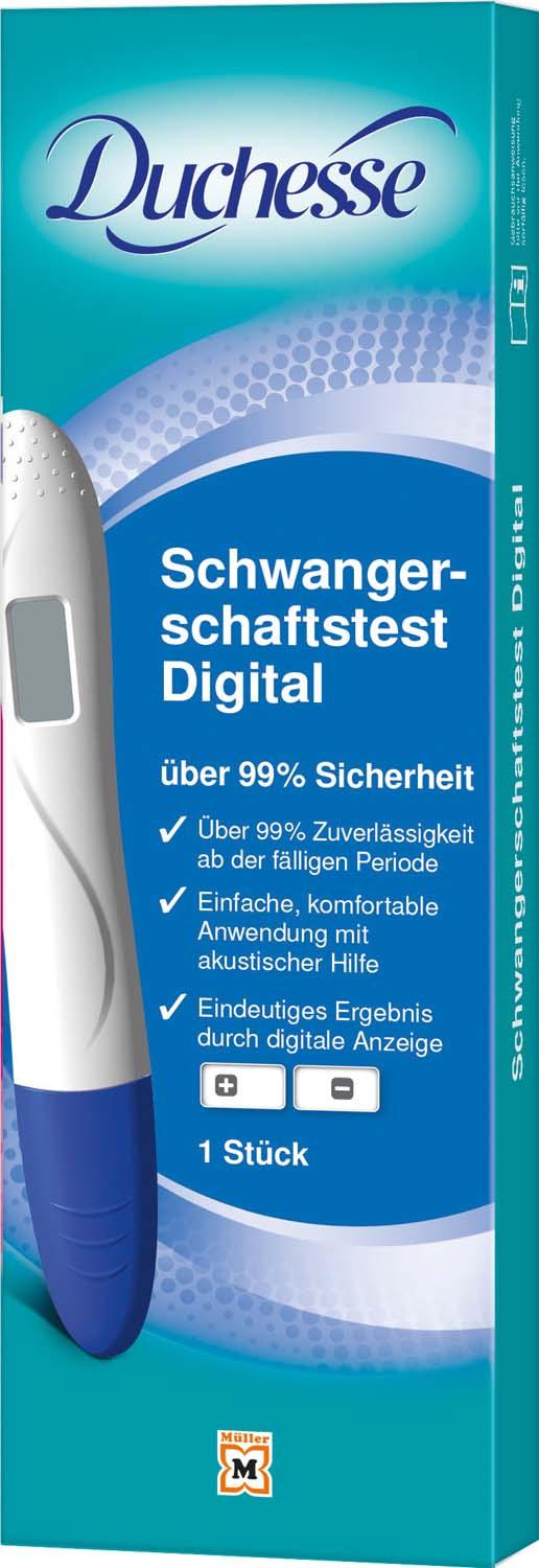 Duchesse Digital Schwangerschaftstest