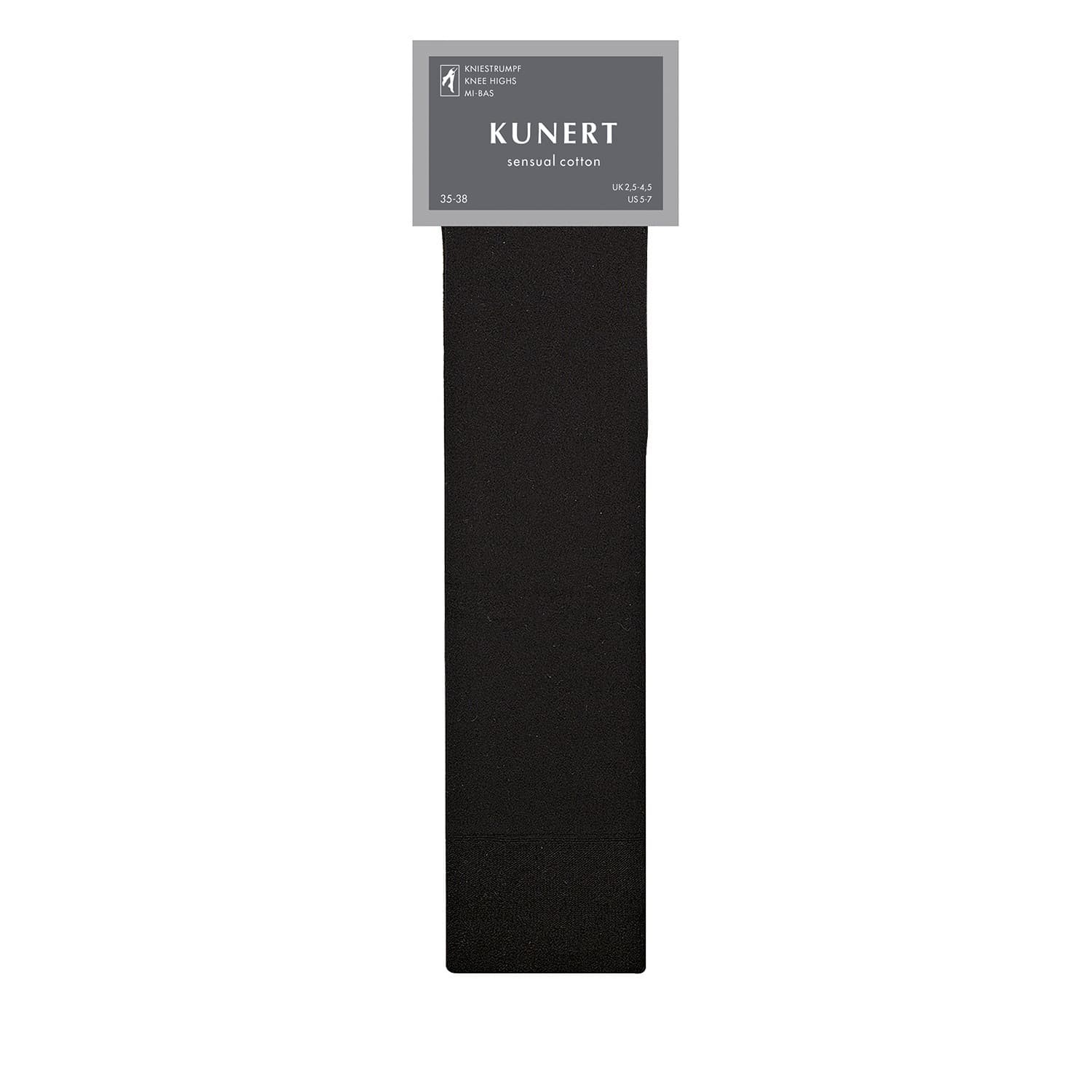 Produktbild KUNERT Damen Kniestrümpfe SENSUAL COTTON mit feinem Maschenbild 2 von 2
