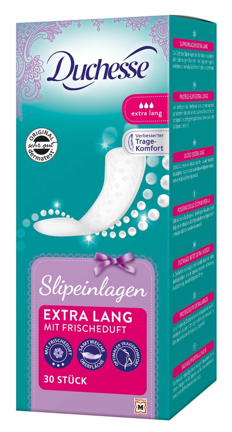 Duchesse Slipeinlagen, Extra Lang mit Duft 30 Stück