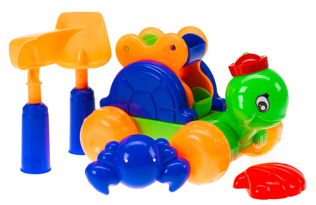 Müller - Toy Place - Sandset mit Schildkröte, 7-teilig