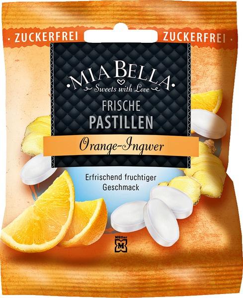 MIA BELLA Frische Pastillen Orange-Ingwer