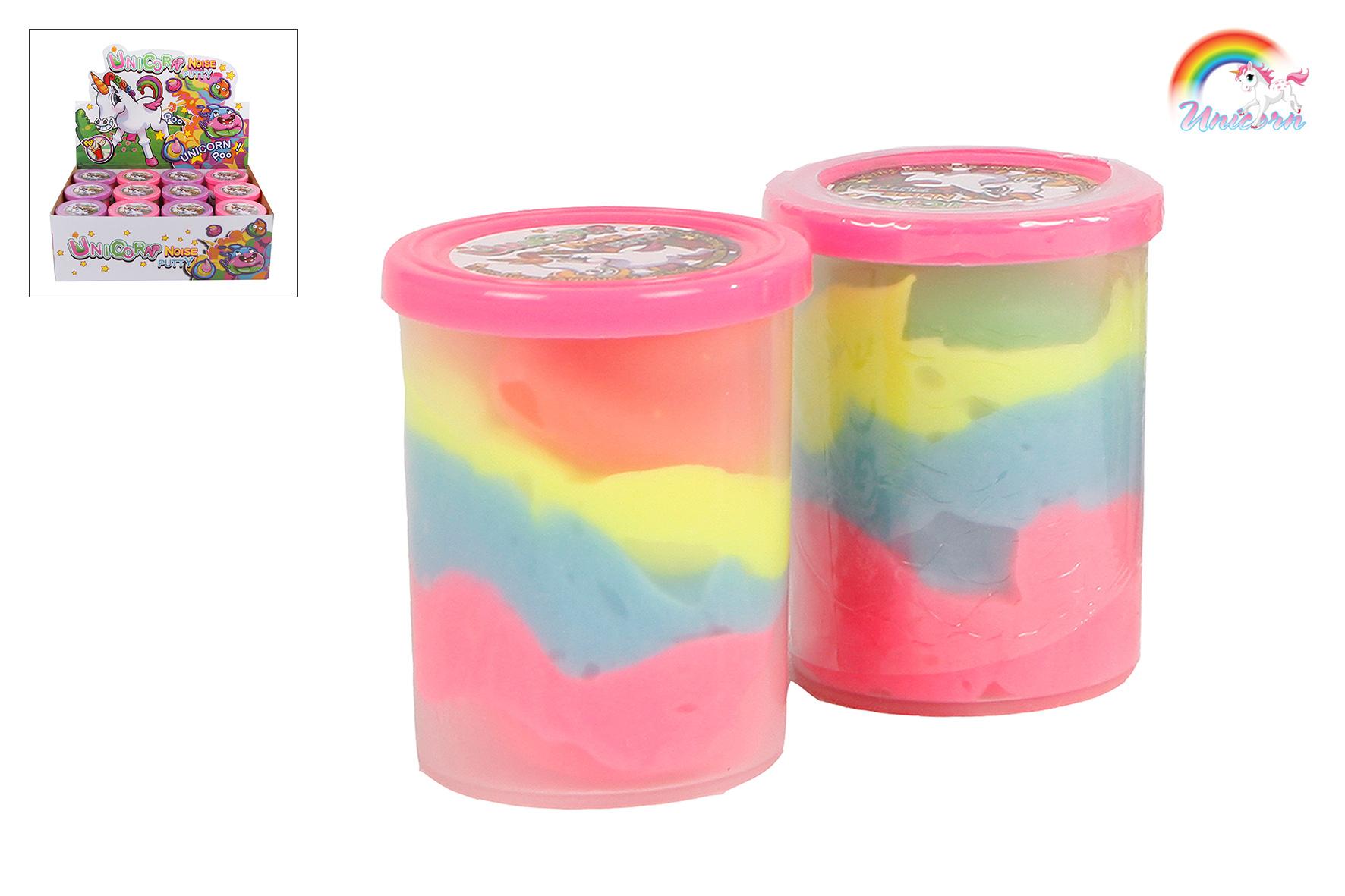 Van Manen - EINHORN RAINBOWKNET SORT,MANEN 620606, 1 Stück, sortiert