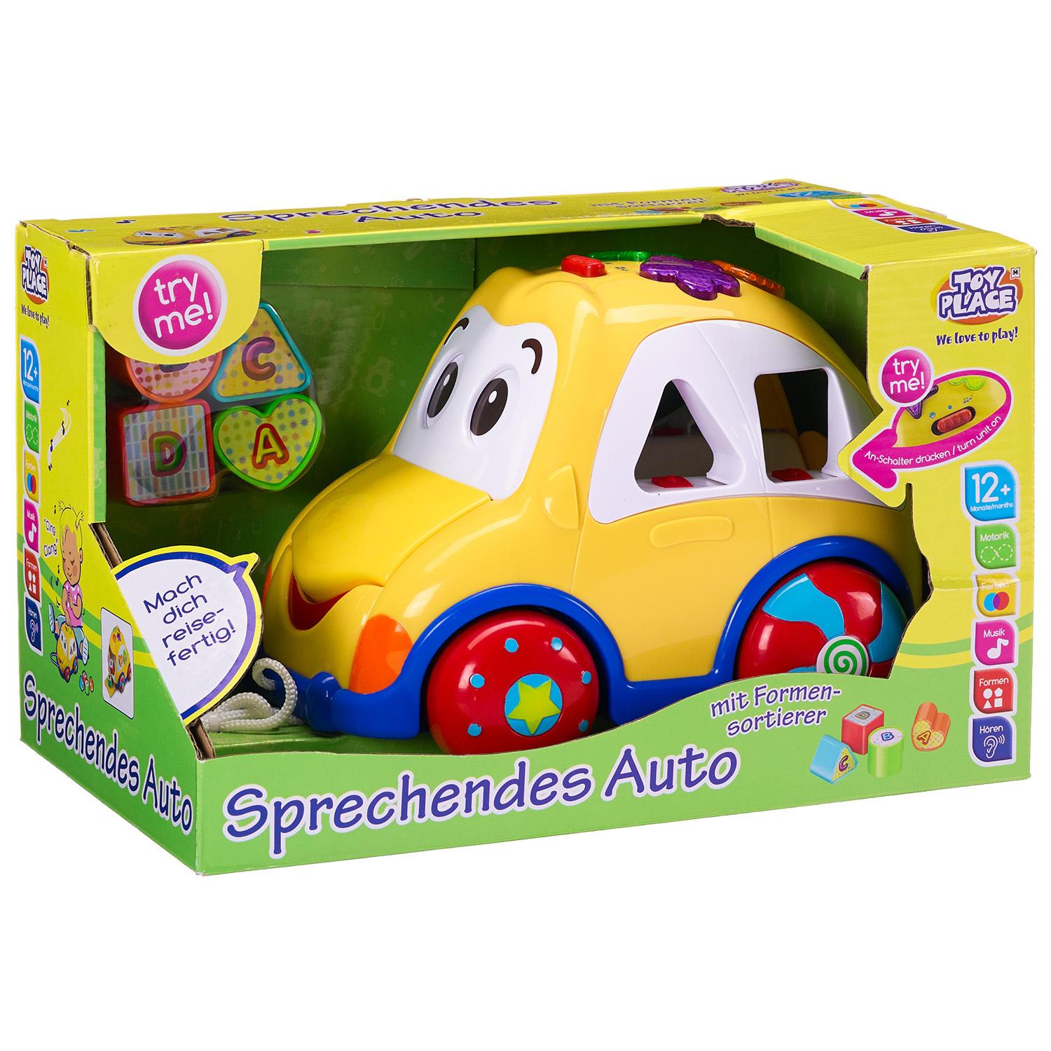 Müller - Toy Place - Sprechendes Auto mit Formensortierer