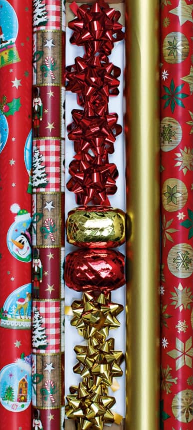 Geschenkpapier-Set X-Mas Kindermotive 70cm x 2m