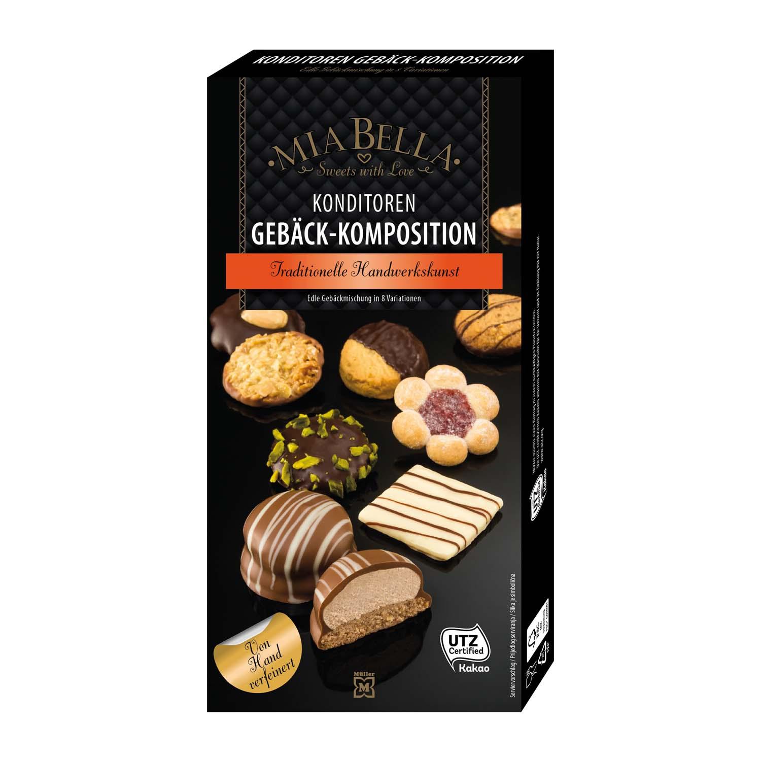MIA BELLA Konditoren Gebäck-Komposition