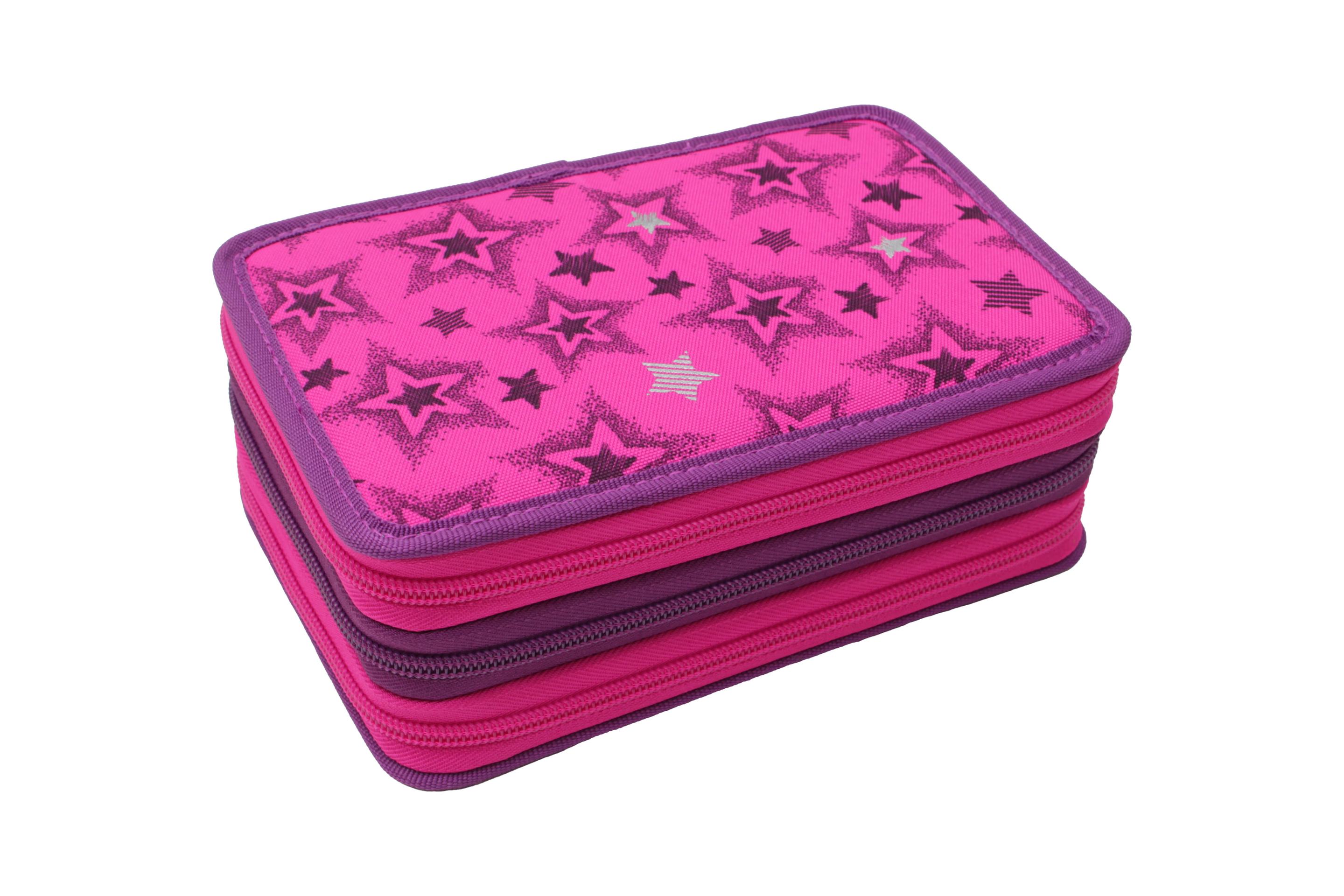 Produktbild IN@SCHOOL Schüleretui Triple-Decker Girl pink - sortiert 3 von 4