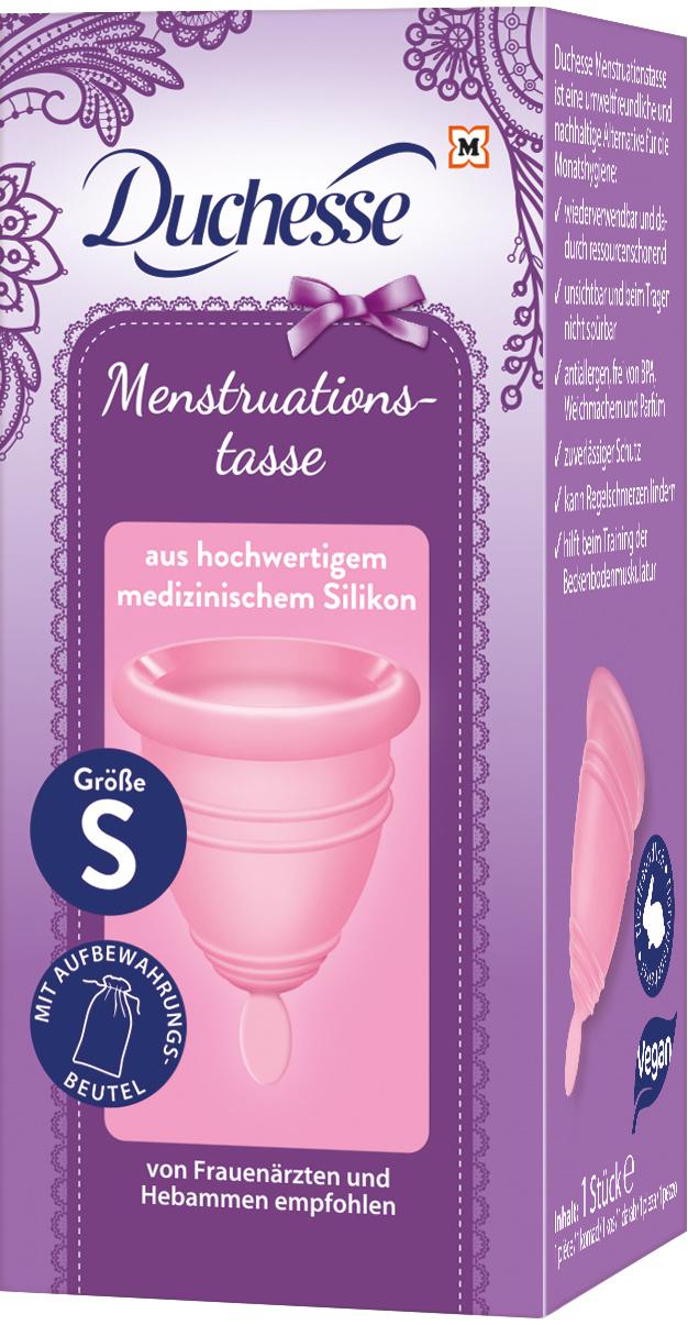 Duchesse Menstruationstasse Größe S